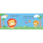 Livro Sonoro Fisher-Price - Vamos ouvir os animais da selva - Livro sonoro com botão de silicone