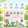Livro Sonoro Fisher-Price - Vamos ouvir os animais da selva - Livro sonoro com botão de silicone