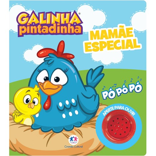 Livro Sonoro Galinha Pintadinha - Mamãe especial - Ciranda Cultural