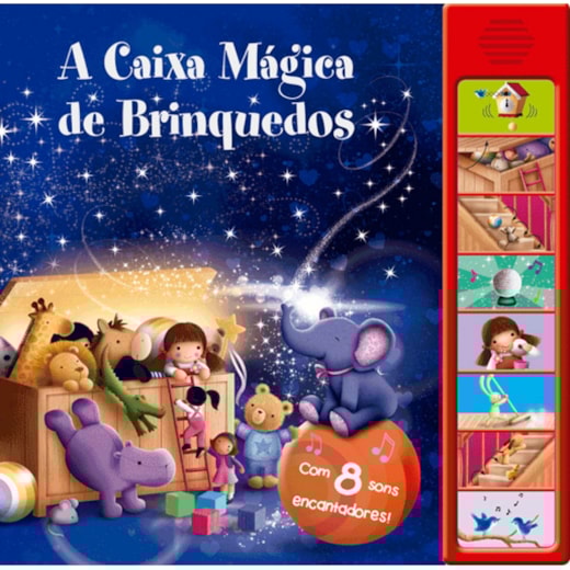 Livro Sonoro Head, shoulders, knees and toes