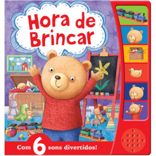 Livro Sonoro Hora de brincar