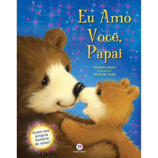 Livro Sonoro I love you daddy