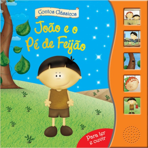 Livro Sonoro João e o pé de feijao