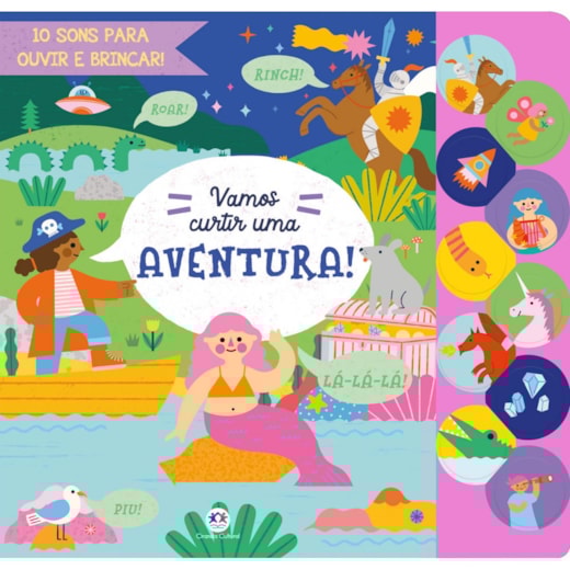 Livro Sonoro Let's go on a noisy quest!