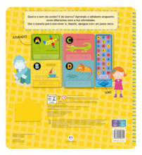 Livro Sonoro Let's learn the ABC