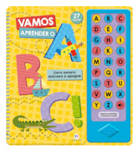 Livro Sonoro Let's learn the ABC