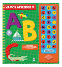Livro Sonoro Vamos aprender o ABC