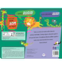 Livro Sonoro Let's roar!