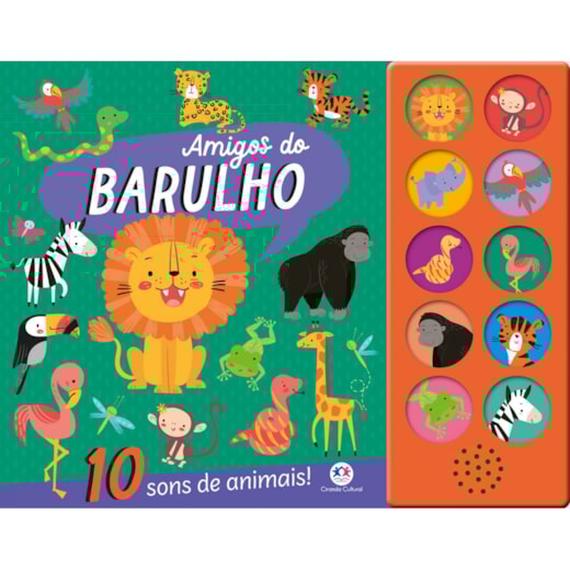 Livro Sonoro Let's roar!