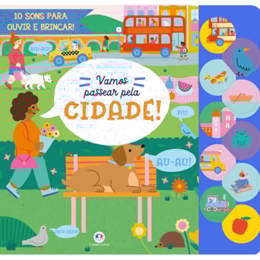 Livro Sonoro Let's visit noisy town!
