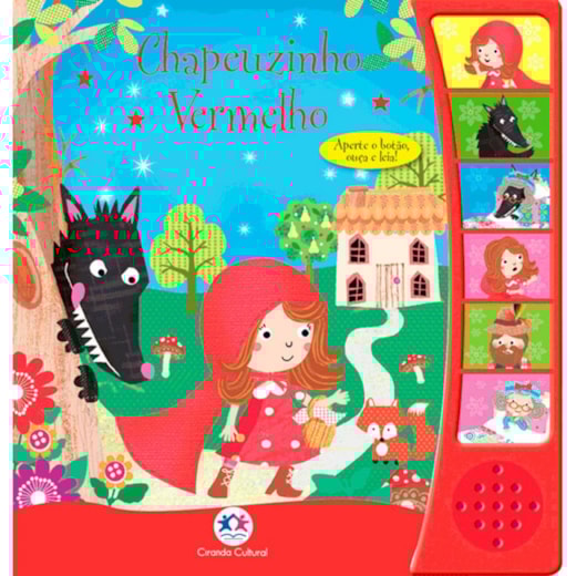 Livro Sonoro Little red riding hood - Noisy readers