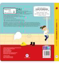 Livro Sonoro Meu Carro de Bombeiros Divertido com 5 Sons