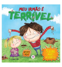 Livro Sonoro Meu irmão é terrível