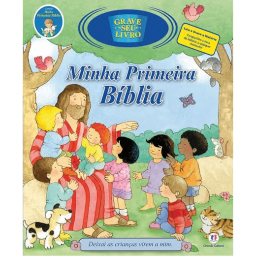 Livro Sonoro Minha primeira Bîblia