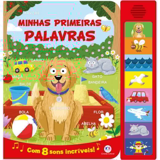 Livro Sonoro My first words