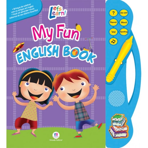 Livro Sonoro My fun English book