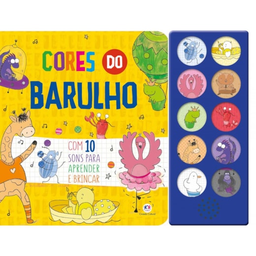 Livro Sonoro Noisy colours