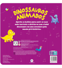 Livro Sonoro Noisy dinosaurs - super sounds