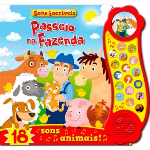 Livro Sonoro Noisy farm - mega sounds