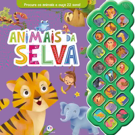Livro Sonoro Noisy Jungle