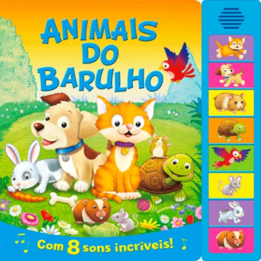 Livro Sonoro Noisy pets - super sounds