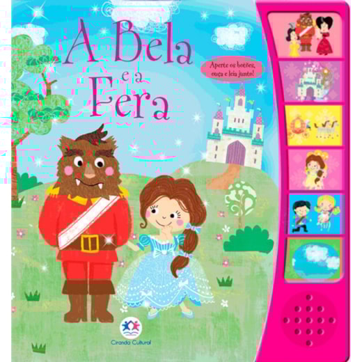 Livro Sonoro Noisy readers - Beauty and the Beast