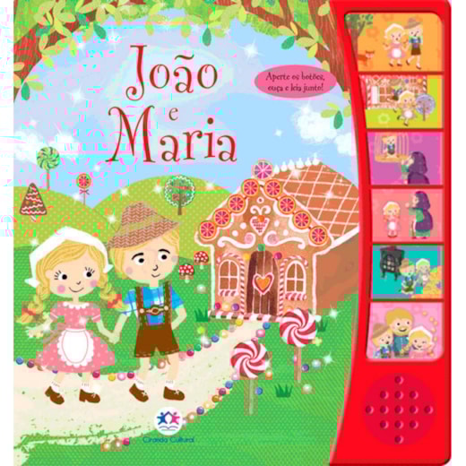 Livro Sonoro Noisy readers - Hansel and Gretel