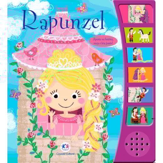 Livro Sonoro Noisy readers - Rapunzel