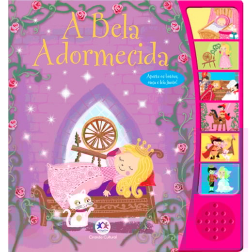 Livro Sonoro Noisy readers - Sleeping beauty