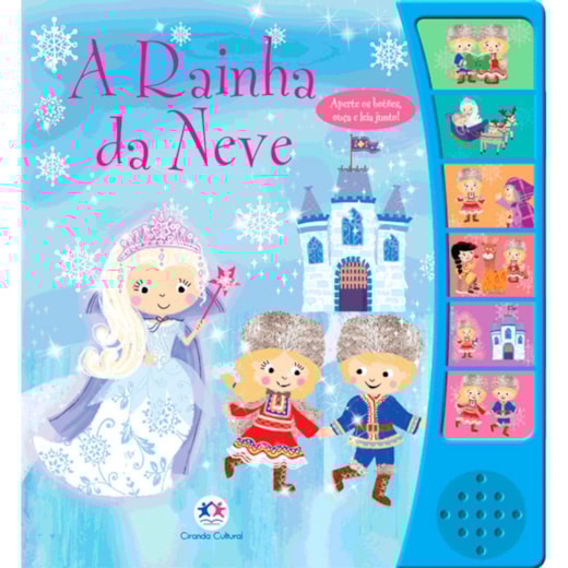 Livro Sonoro Noisy readers - Snow queen