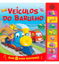 Livro Sonoro Noisy vehicles - super sounds