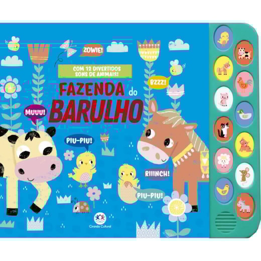 Livro Sonoro On the noisy farm!