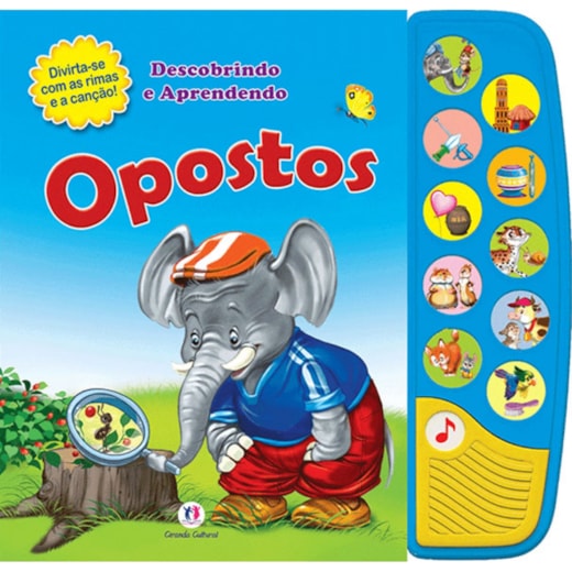 Livro Sonoro Opostos