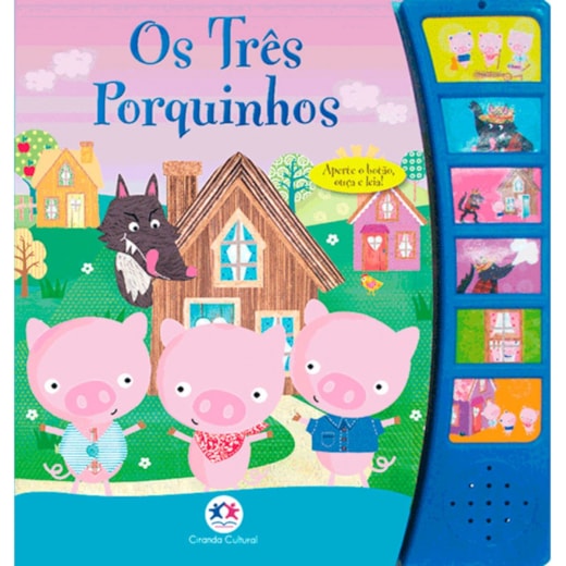 Livro Sonoro Os Três Porquinhos