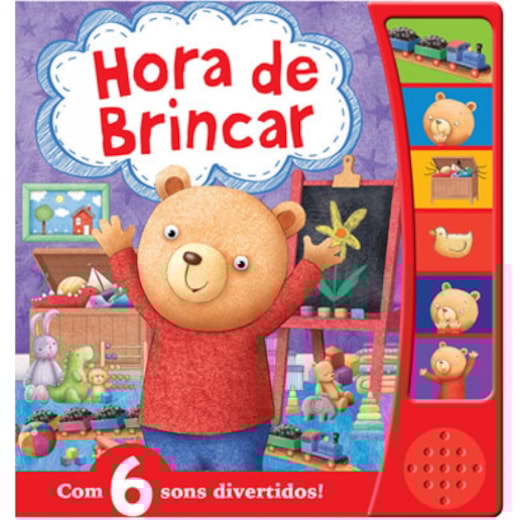 Livro Sonoro Playtime teddy