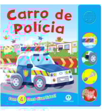 Livro Sonoro Police car saves the day
