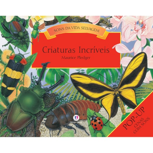Livro Sonoro Sounds of the wild: bugs