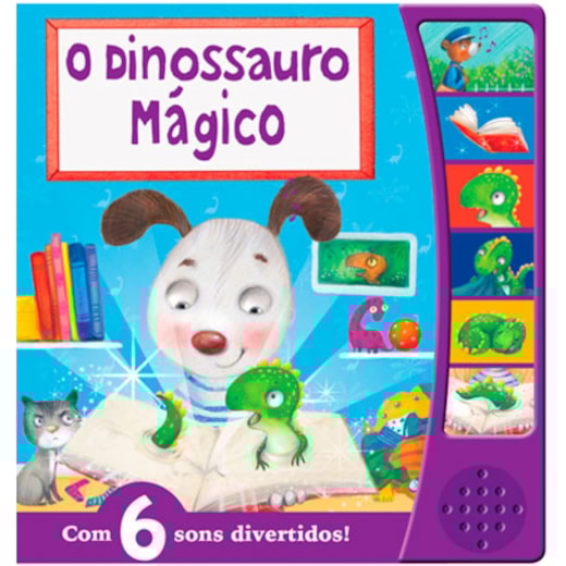 Livro Sonoro The magic dinosaur