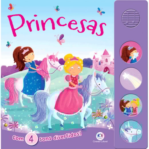 Livro Sonoro The pretty princess
