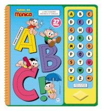 Livro Sonoro Turma da Mônica - Vamos aprender o ABC Livro Sonoro Turma da Mônica - Vamos aprender o ABC