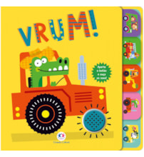Livro Sonoro Vroom! Beep-Beep!