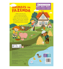 Livro Super pack Animais da fazenda - Ler, colorir e brincar
