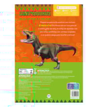 Livro Super pack Dinossauros - Ler, colorir e brincar