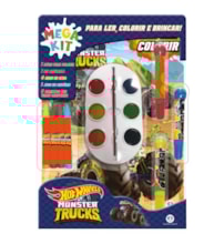 Livro Super pack Hot Wheels - Ler, colorir e brincar