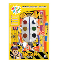Livro Super pack Natan por aí - Para ler, colorir e brincar