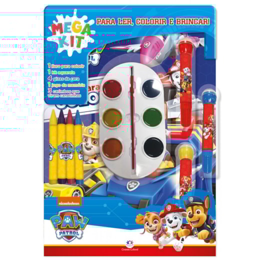 Livro Super pack Patrulha Canina - Ler, colorir e brincar