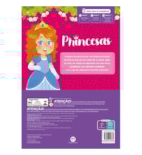 Livro Super pack Princesas - Ler, colorir e brincar