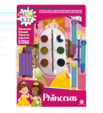 Livro Super pack Princesas - Ler, colorir e brincar