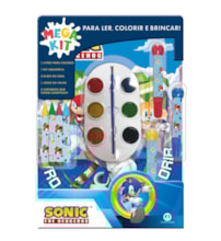 Livro Super pack Sonic - Ler, colorir e brincar