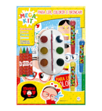 Livro Super pack Turma da Mônica - Ler, colorir e brincar